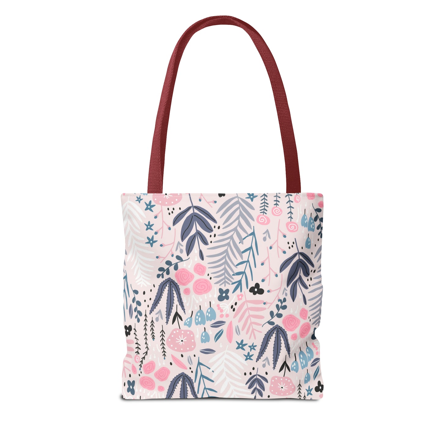 Vibrant Blossom Carryall - Floral Tote Bag