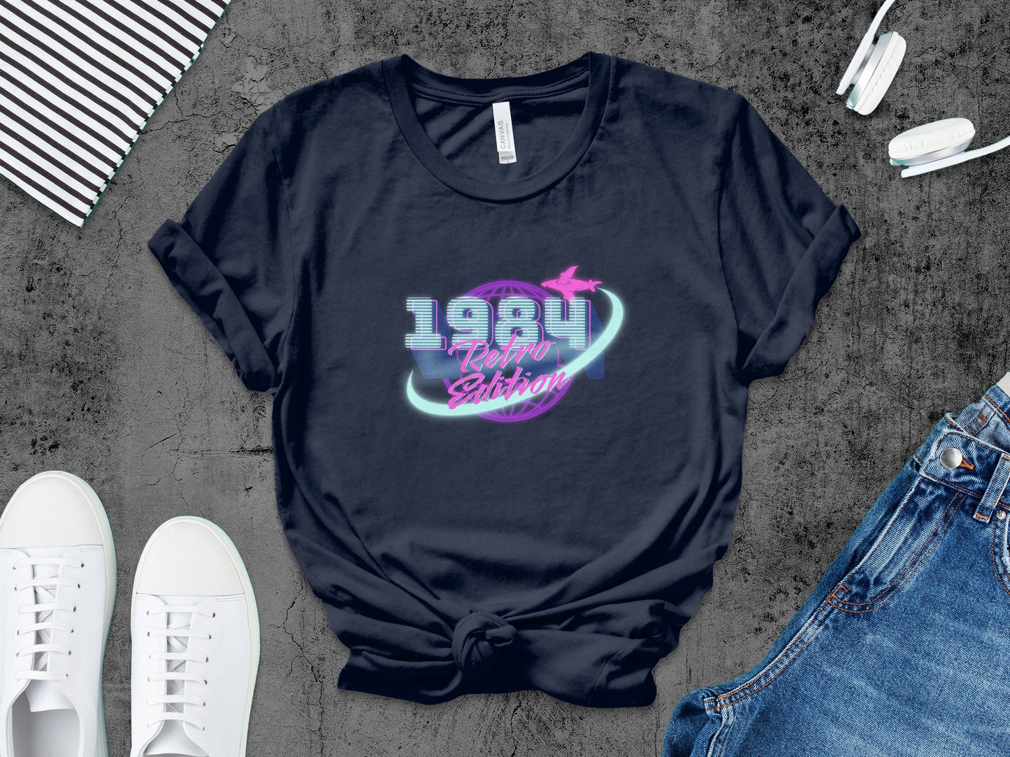 1984 Retro Baby T-Shirt - Trendy AF