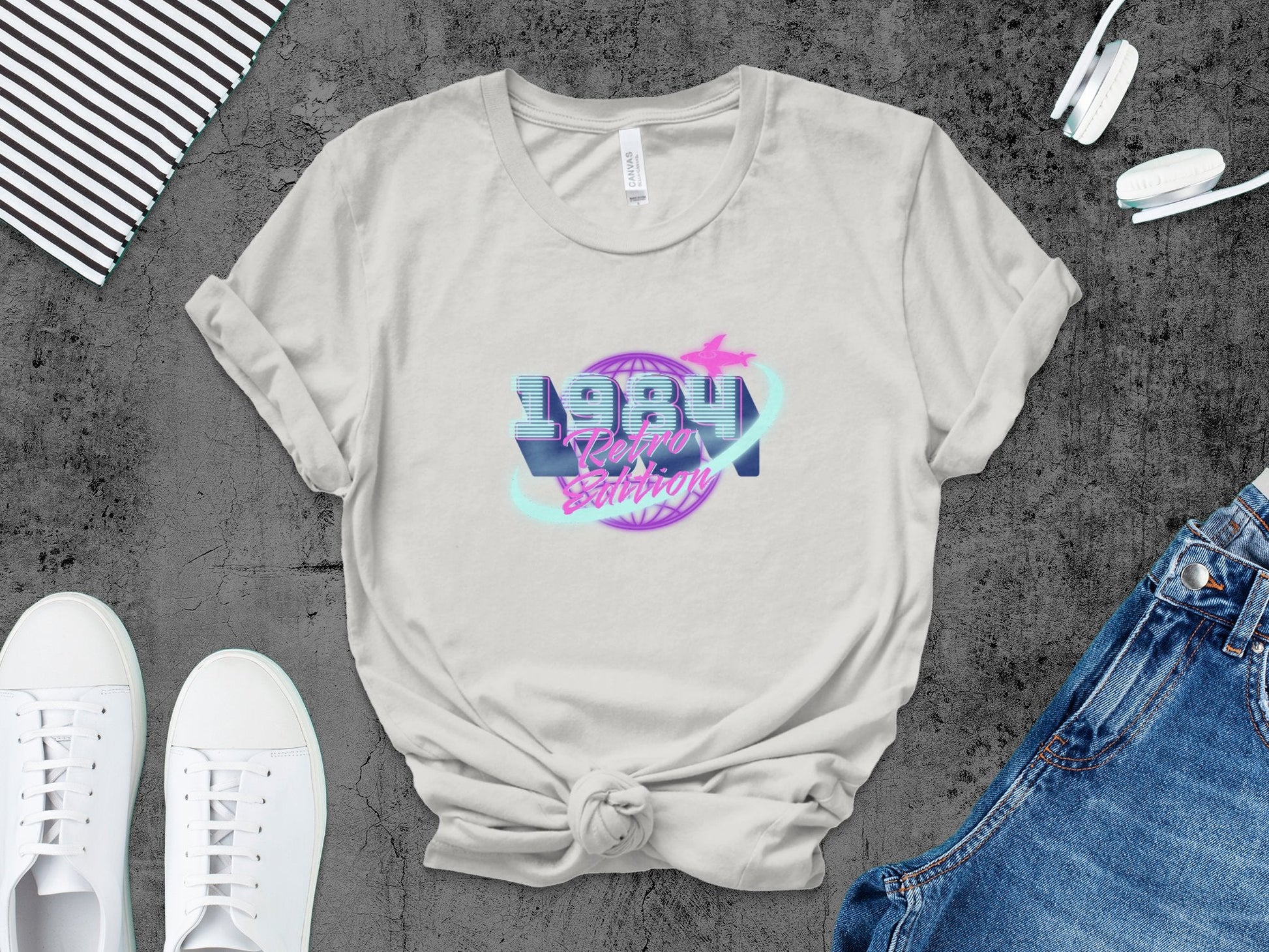 1984 Retro Baby T-Shirt - Trendy AF