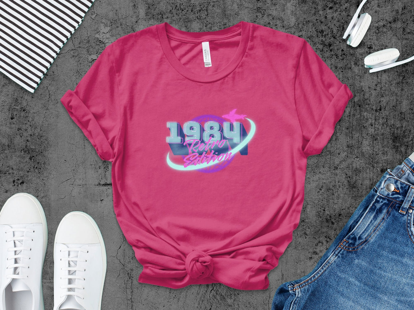 1984 Retro Baby T-Shirt - Trendy AF