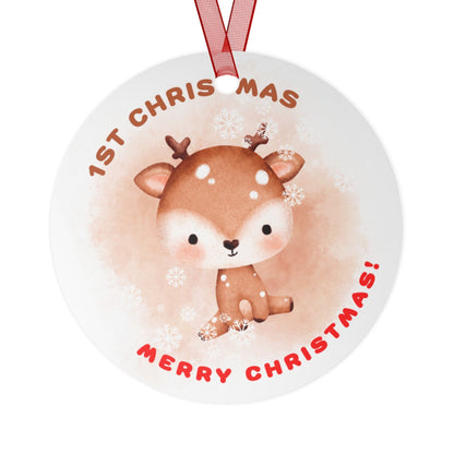 1st Christmas Christmas Ornament - Trendy AF