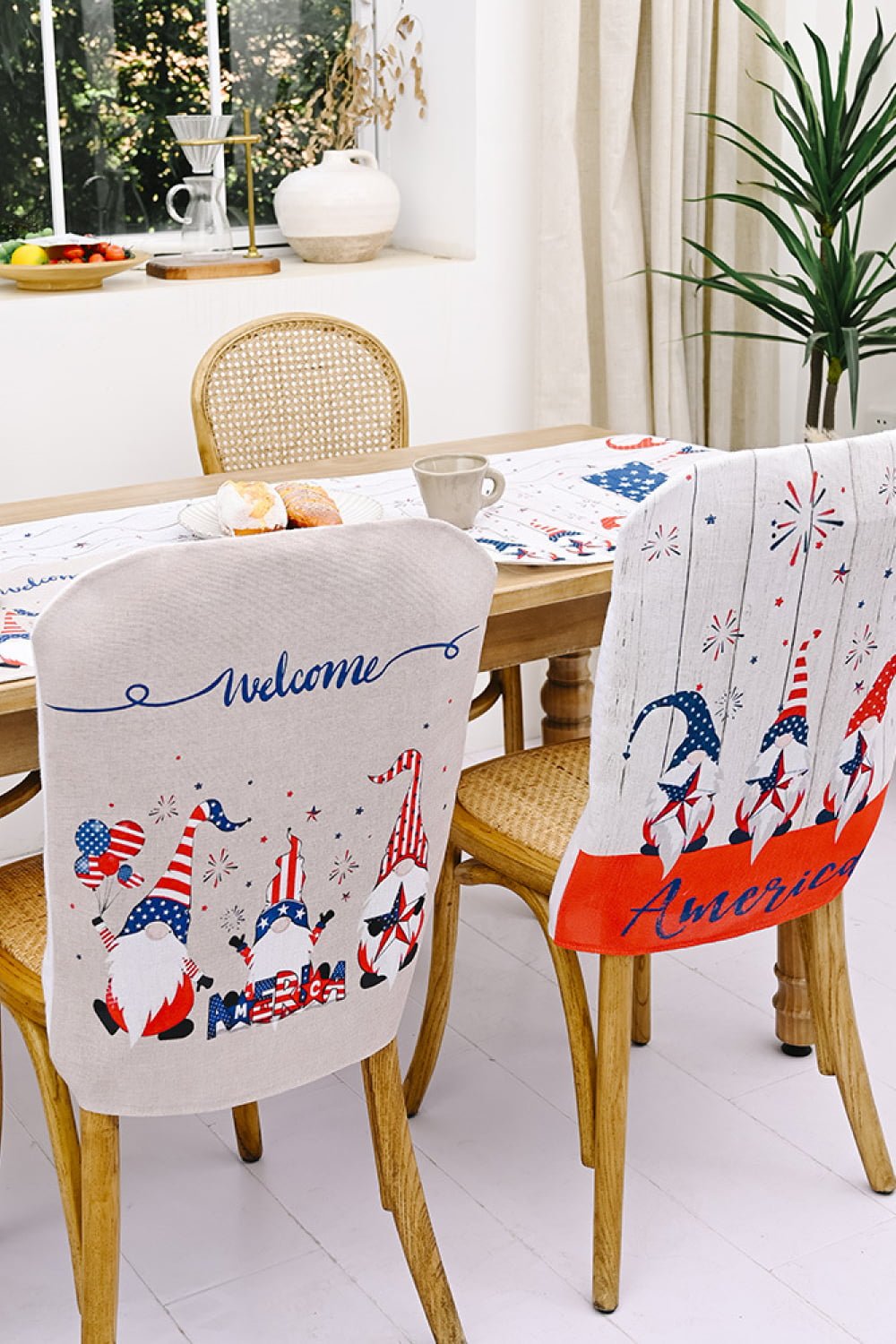 2 - Piece Independence Day Chair Covers - Trendy AF