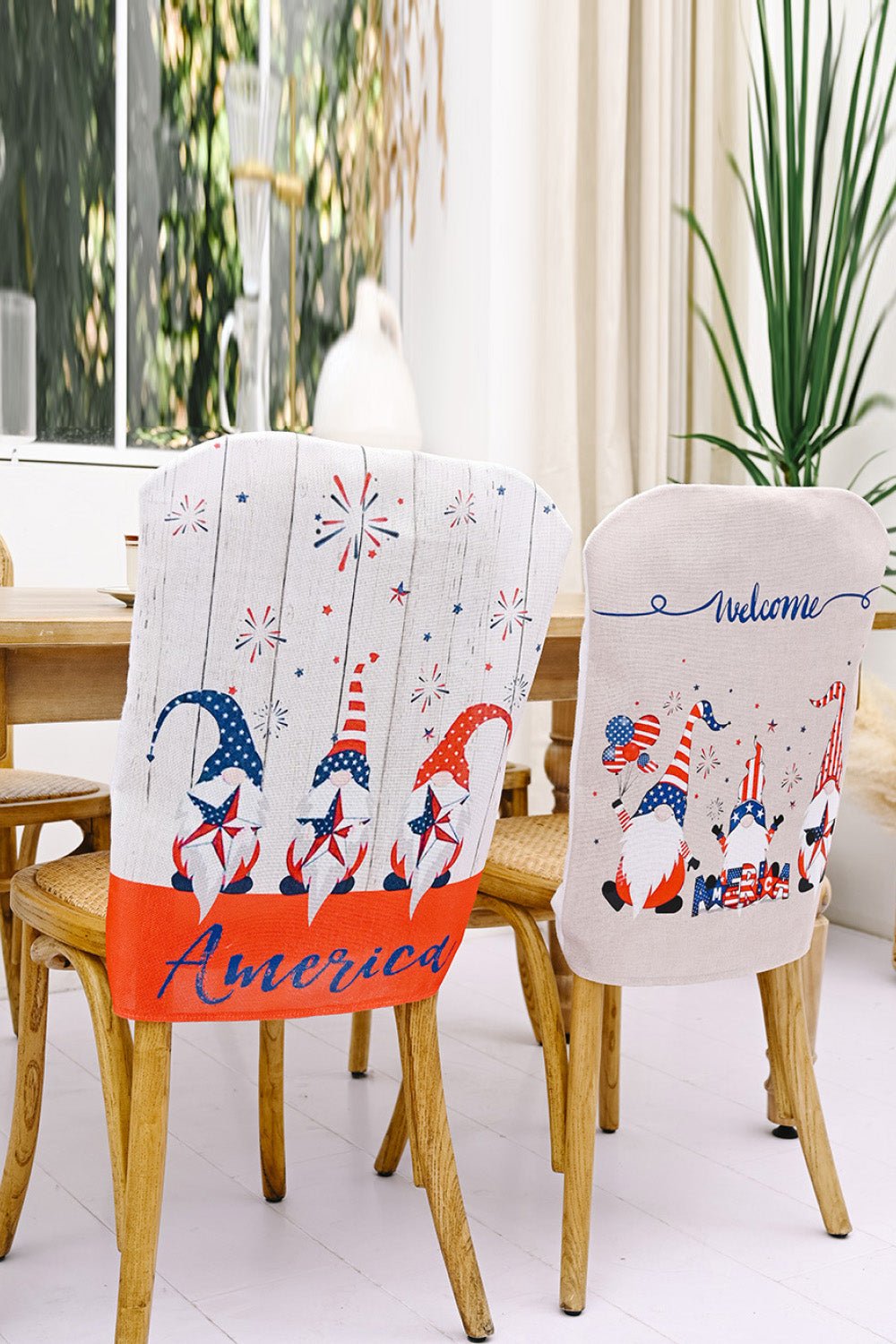 2 - Piece Independence Day Chair Covers - Trendy AF