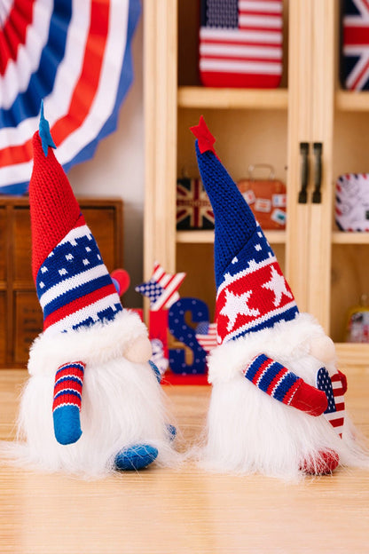 2 - Piece Independence Day Knit Decor Gnomes - Trendy AF