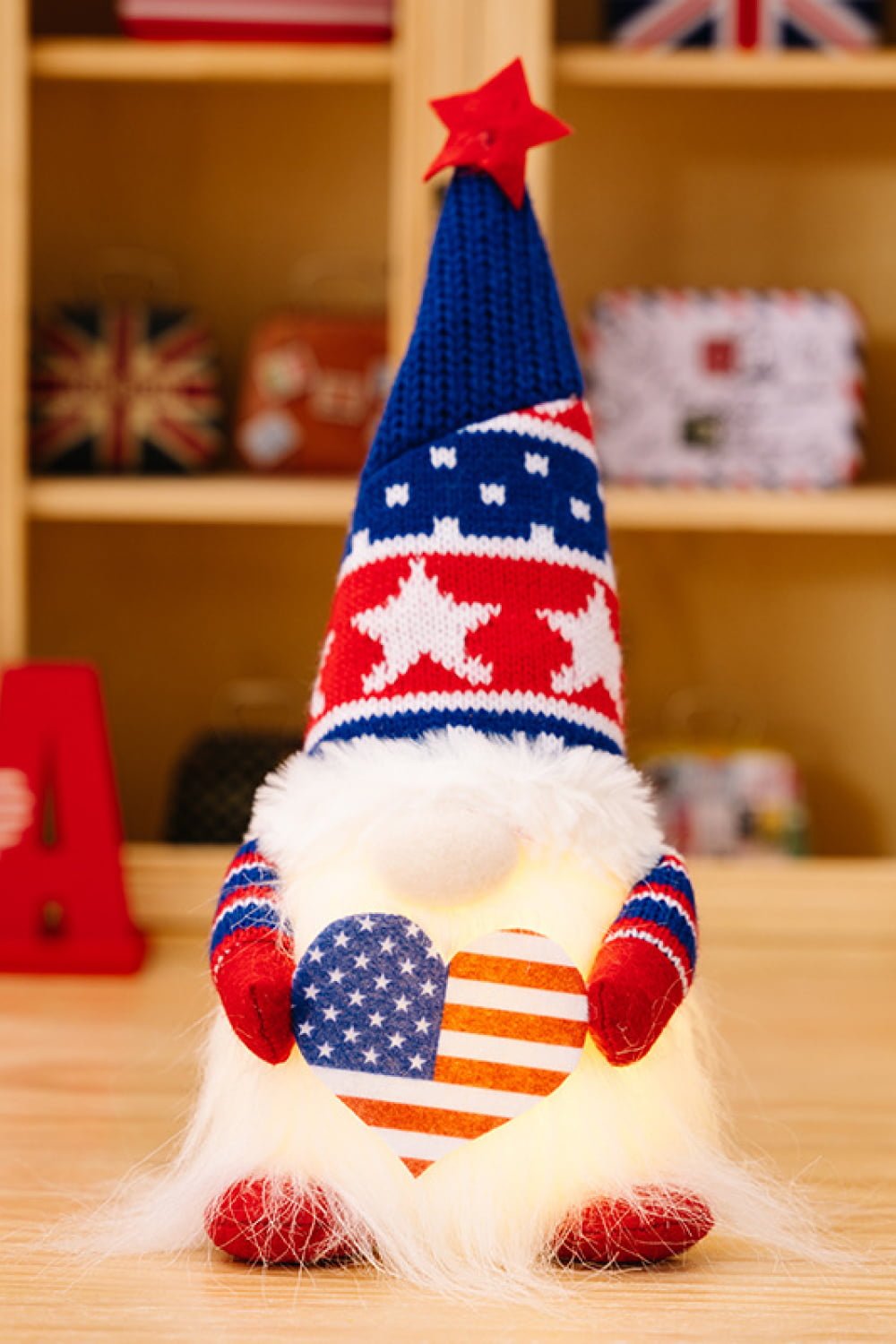 2 - Piece Independence Day Knit Decor Gnomes - Trendy AF