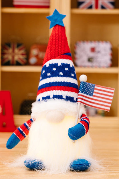 2 - Piece Independence Day Knit Decor Gnomes - Trendy AF