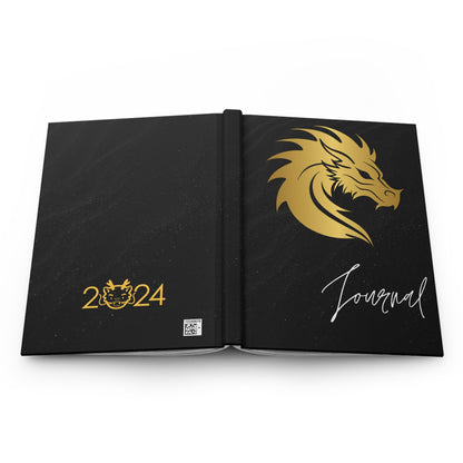 2024 Dragon Hardcover Journal Matte - Trendy AF