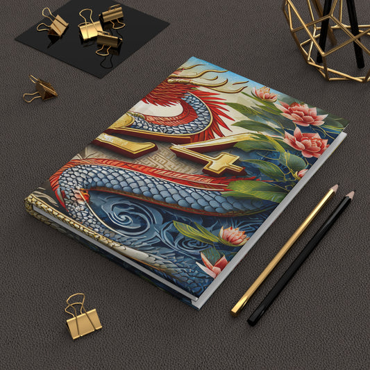 2024 Year of the Dragon Journal-Chinese Zodiac Diary-Lunar New Year Notebook-Dragon Themed Planner-Unique Dragon Art Sketchbook-Perfect Gift