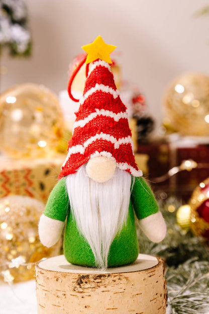 4 - Pack Christmas Light - Up Faceless Gnome Hanging Widgets - AlterEgo Trading Company