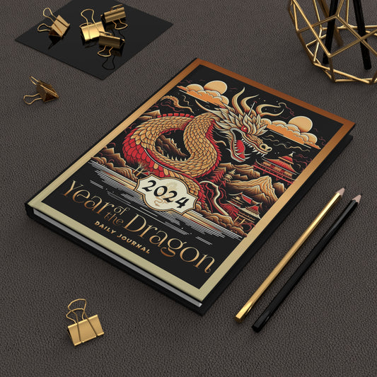 Year of the Dragon Hardcover Journal