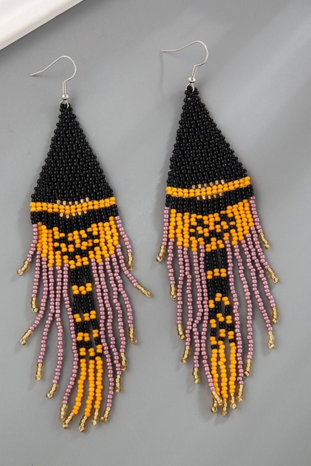 Beaded Dangle Earrings - Trendy AF