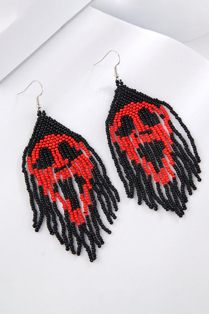 Beaded Dangle Earrings - Trendy AF