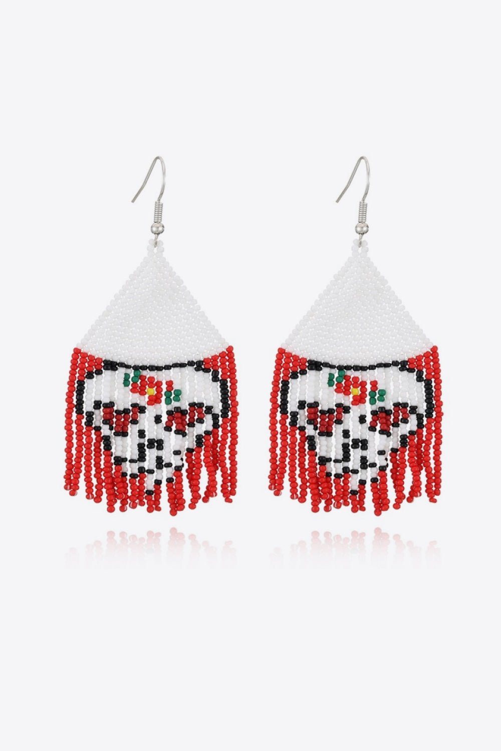 Beaded Dangle Earrings - Trendy AF