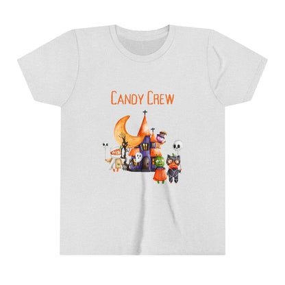 Candy Crew Kids Halloween Short Sleeve Tee - Trendy AF