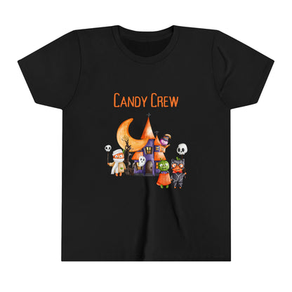 Candy Crew Kids Halloween Short Sleeve Tee - Trendy AF