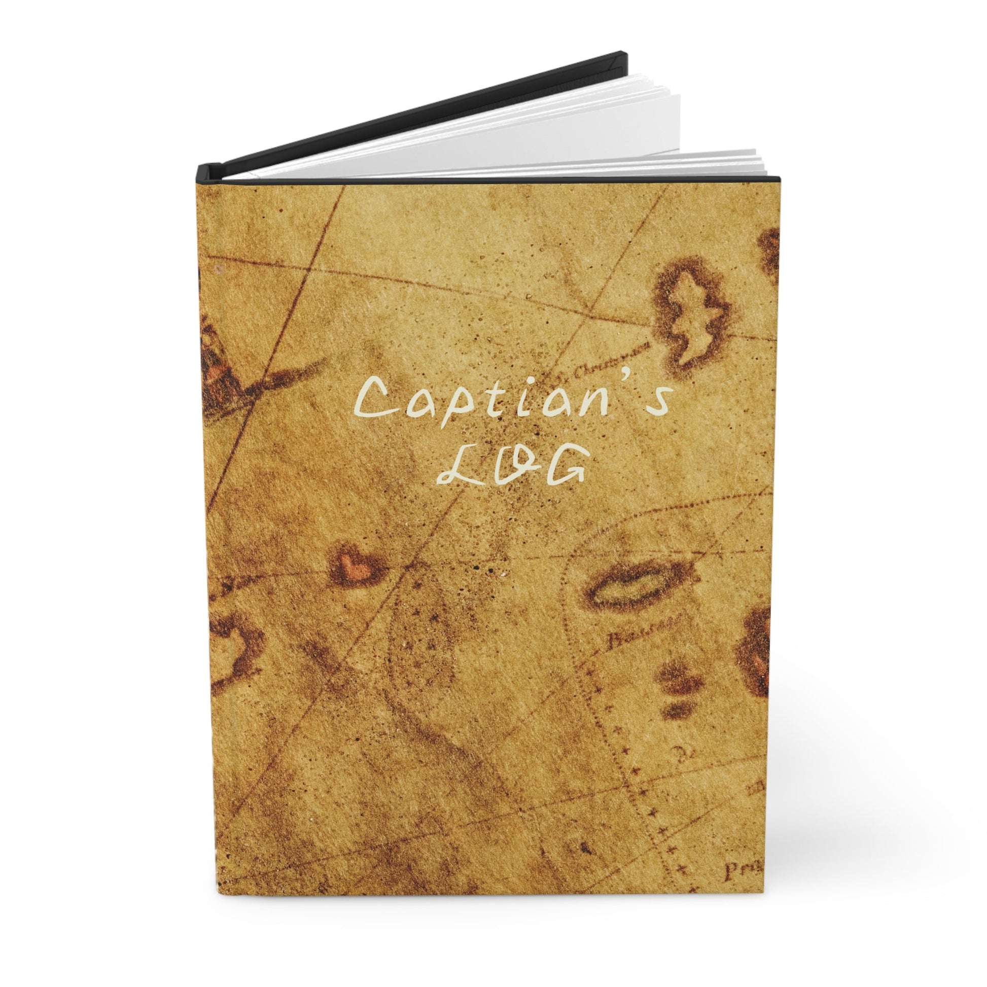 Captain's Log Hardcover Journal Matte - Trendy AF