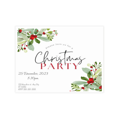 Christmas Party Invitations (envelopes included) - Trendy AF