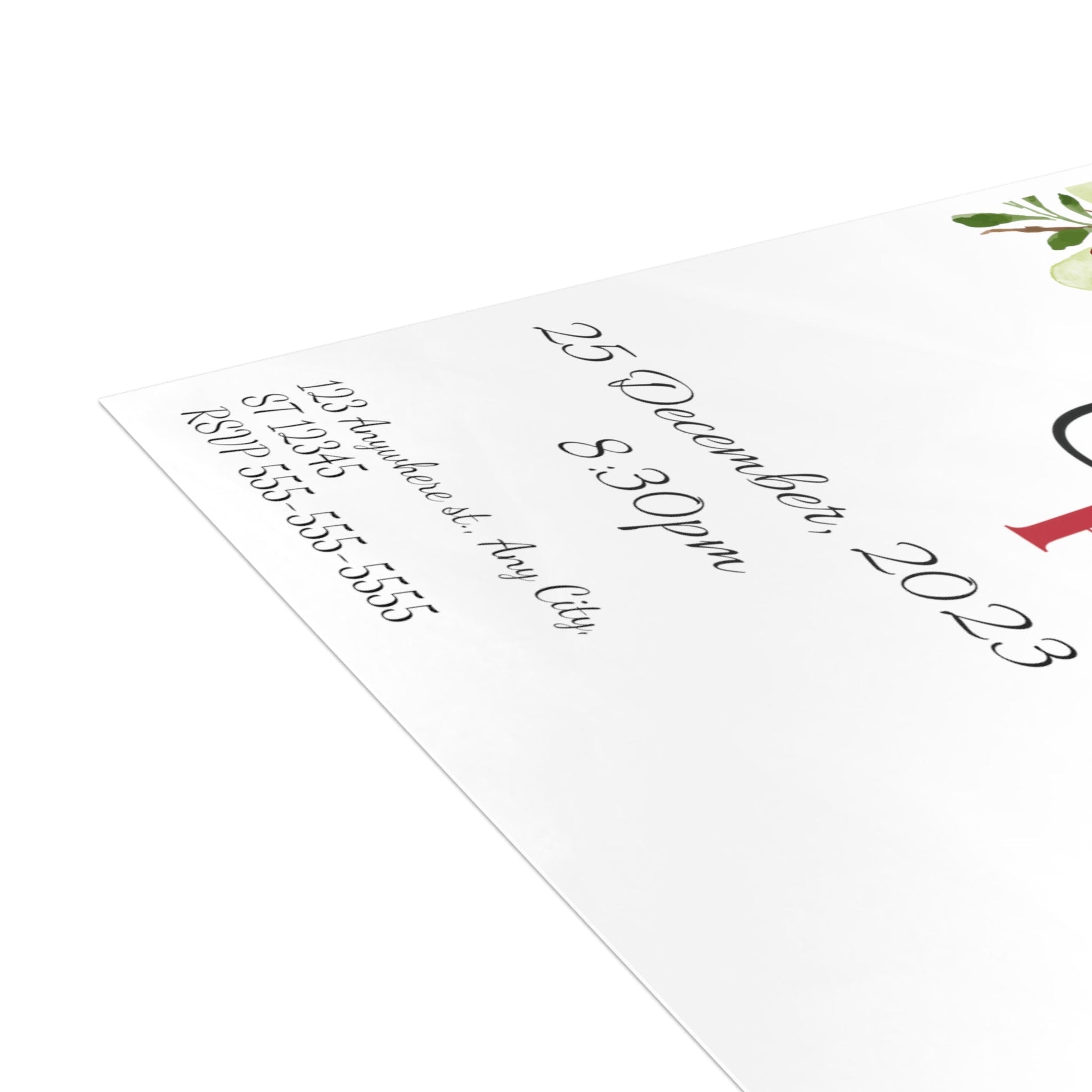 Christmas Party Invitations (envelopes included) - Trendy AF