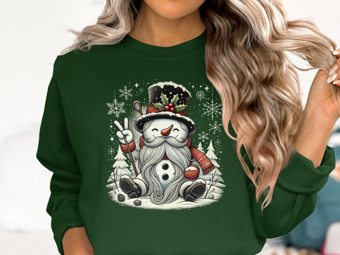 Christmas Snowman Gnome Sweatshirts - AlterEgo Trading Company