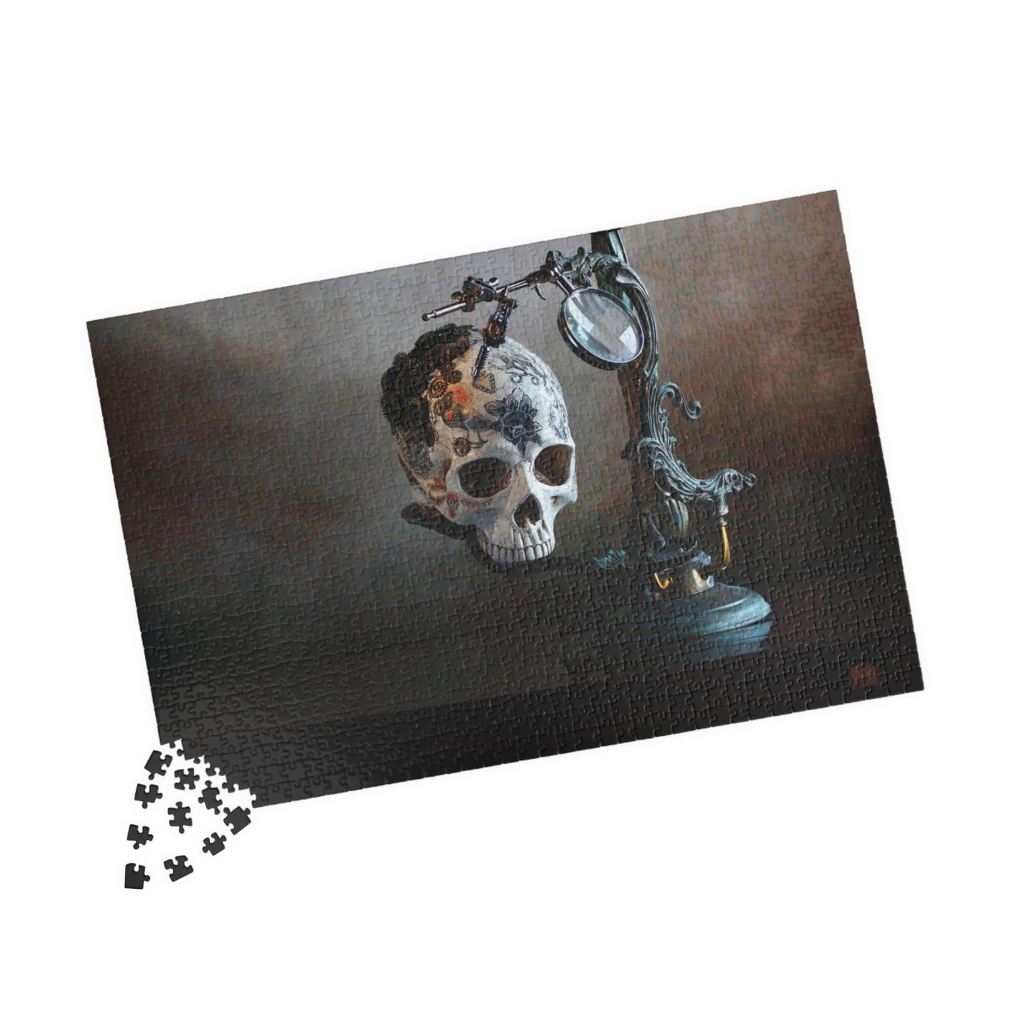 Clockwork Calavera Puzzle (110, 252, 500, 1014 - piece) - Trendy AF