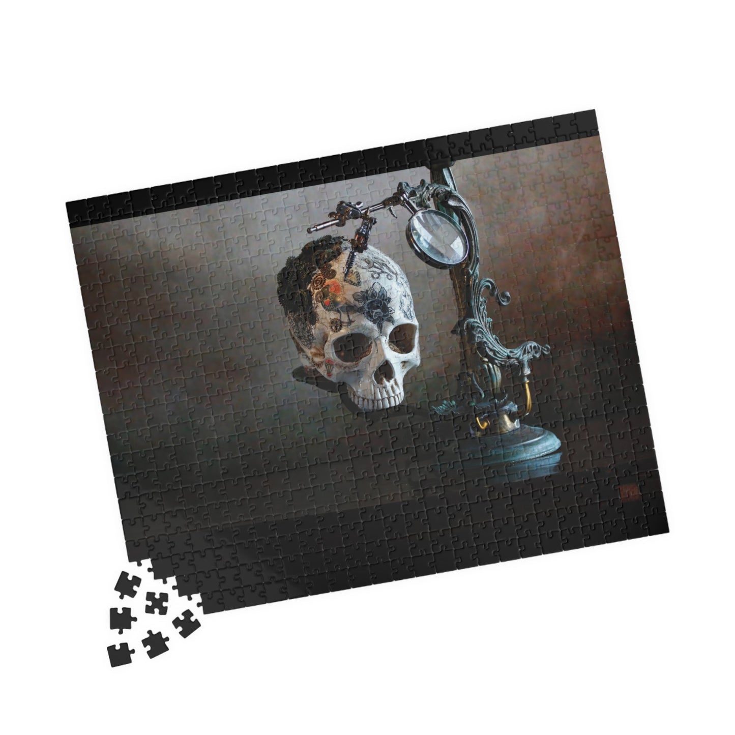 Clockwork Calavera Puzzle (110, 252, 500, 1014 - piece) - Trendy AF