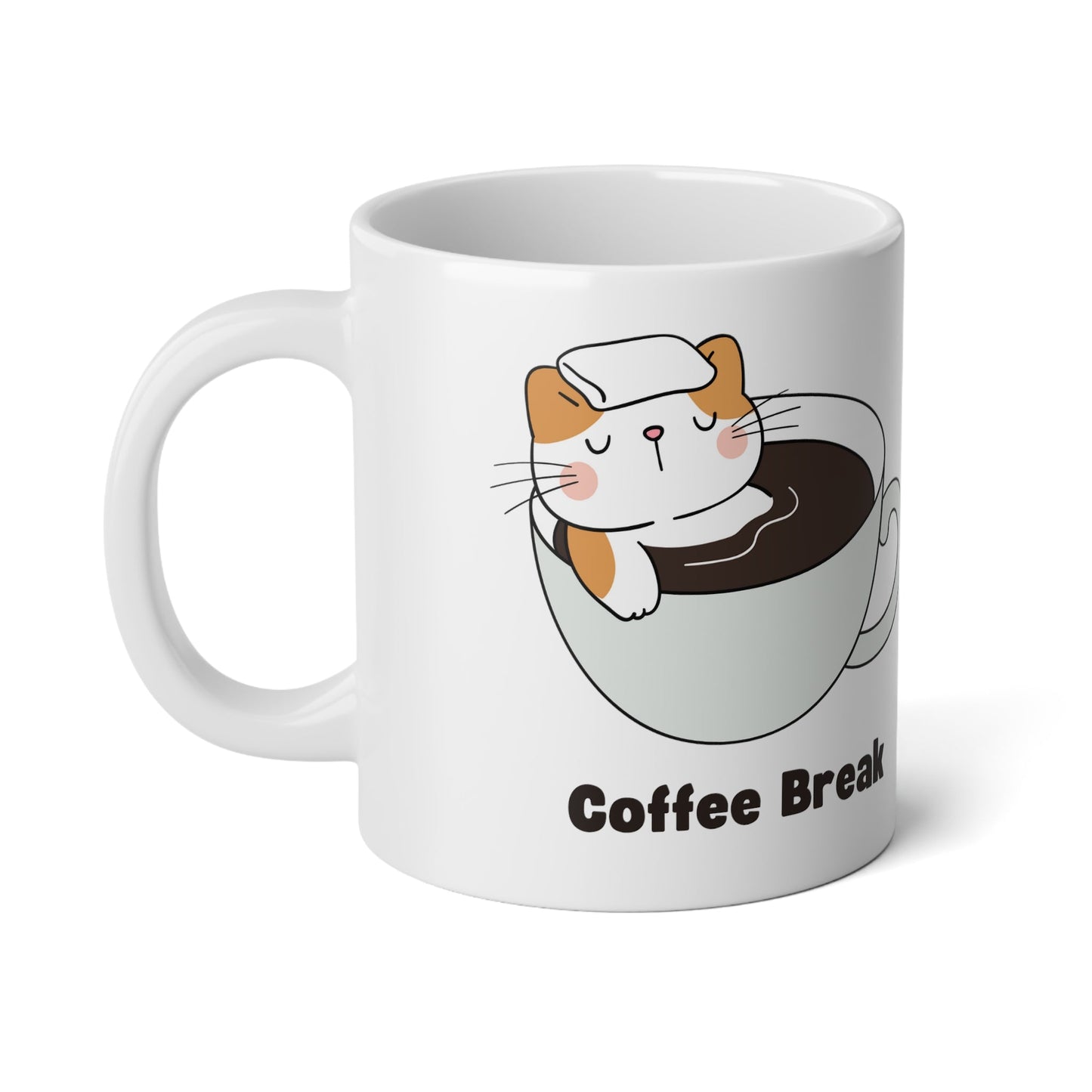 Coffee Break Jumbo Mug, 20oz - Trendy AF