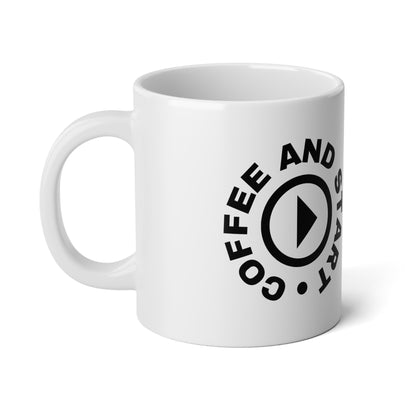 Coffee Start Jumbo Mug, 20oz - Trendy AF