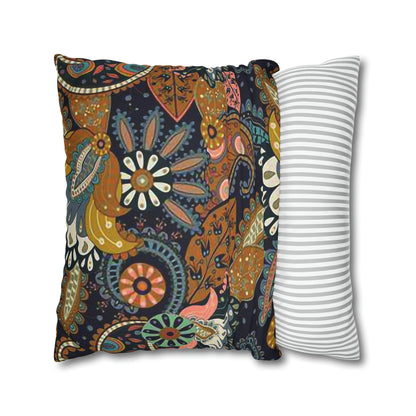 Colorful Paisley Pillow Case - Trendy AF