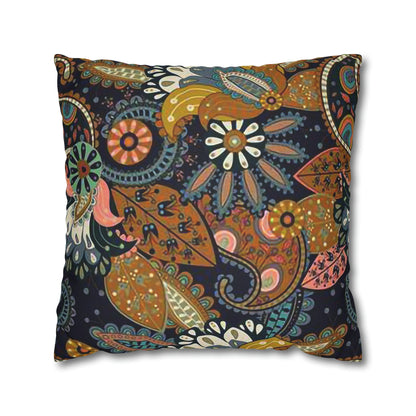 Colorful Paisley Pillow Case - Trendy AF