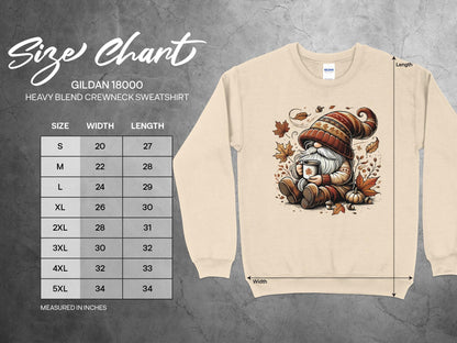 Cozy Fall Gnome Sweatshirt - Trendy AF