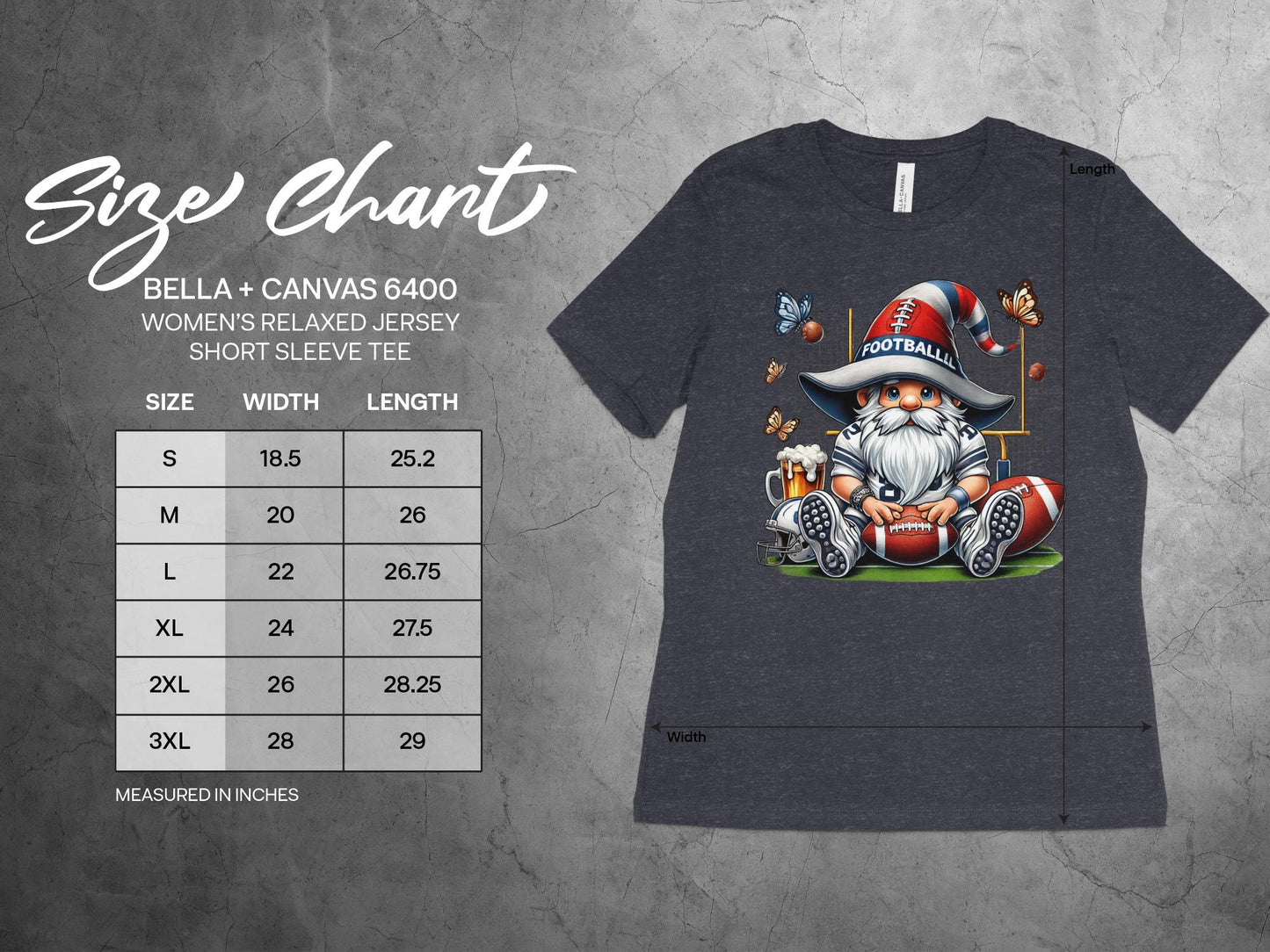 Cute Gnome Football T-Shirt - Trendy AF