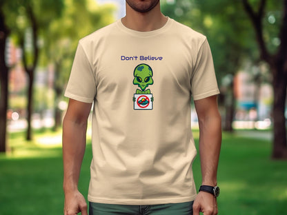 Don't Believe UFO Graphic Tee - Trendy AF