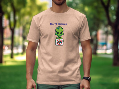 Don't Believe UFO Graphic Tee - Trendy AF