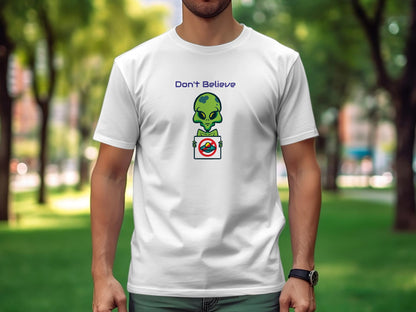 Don't Believe UFO Graphic Tee - Trendy AF