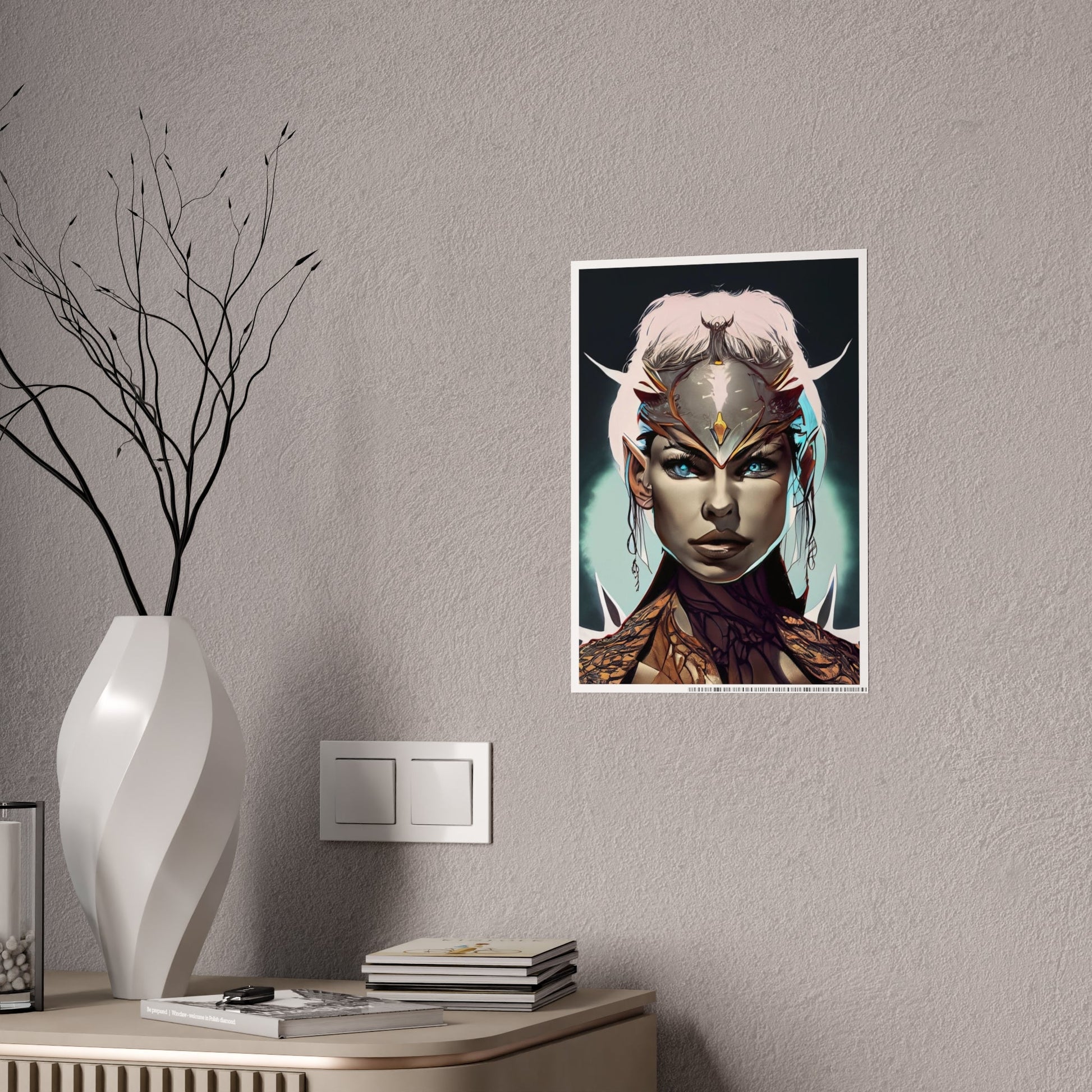 Elven Queen Gloss Poster - Trendy AF