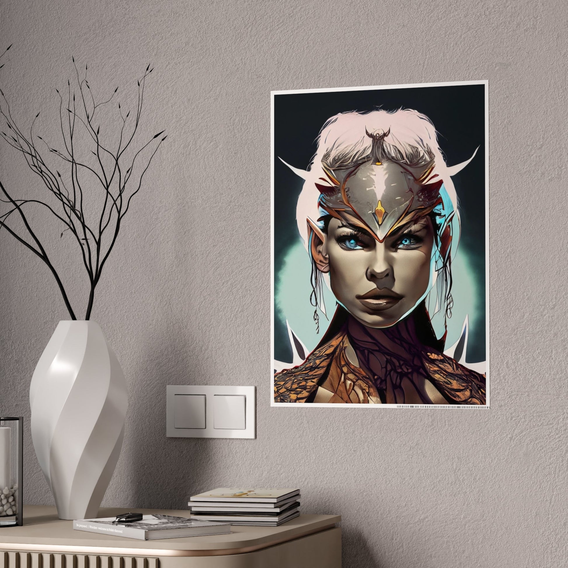 Elven Queen Gloss Poster - Trendy AF