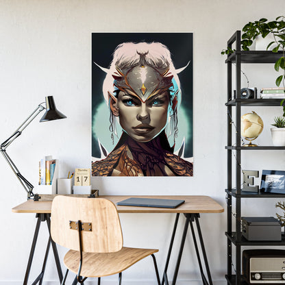 Elven Queen Gloss Poster - Trendy AF