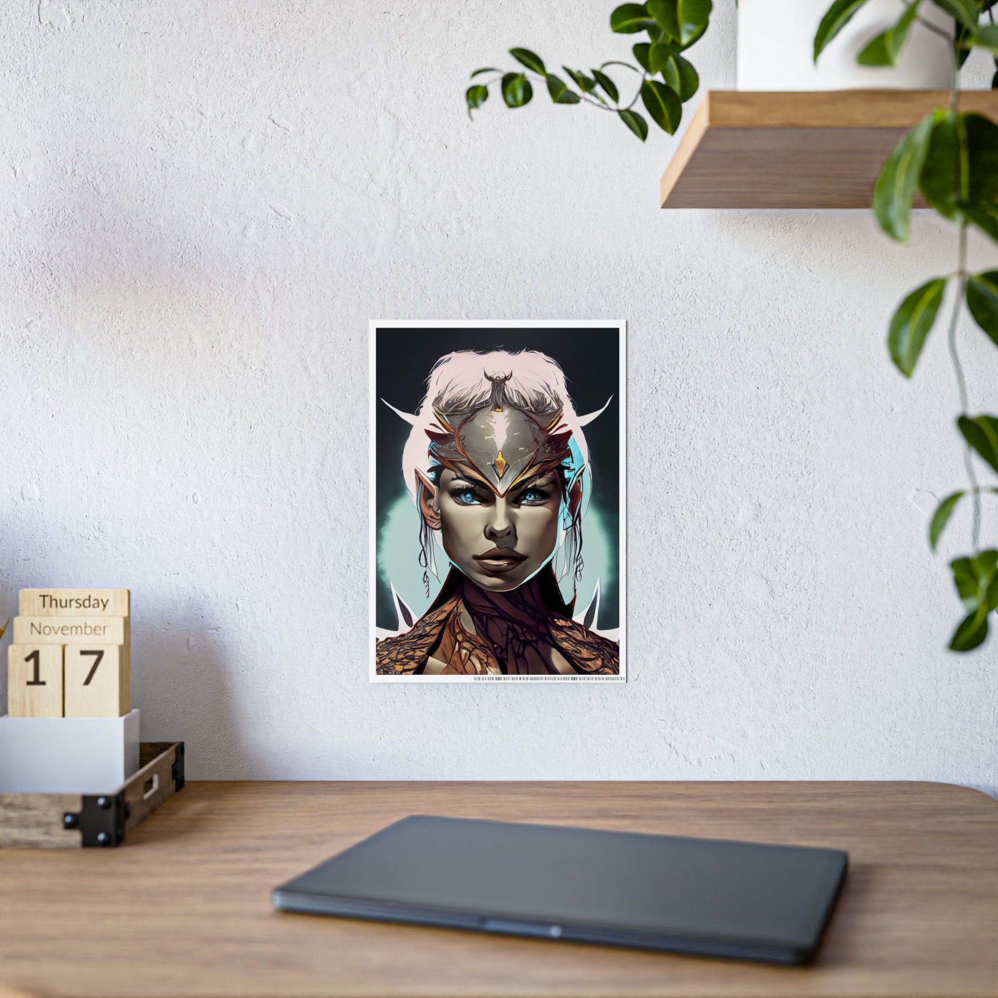 Elven Queen Gloss Poster - Trendy AF