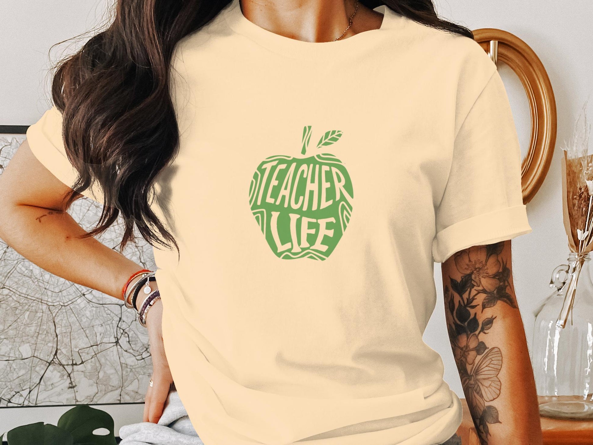 Embrace Your Passion with Teacher Life Graphic T-Shirt - Trendy AF