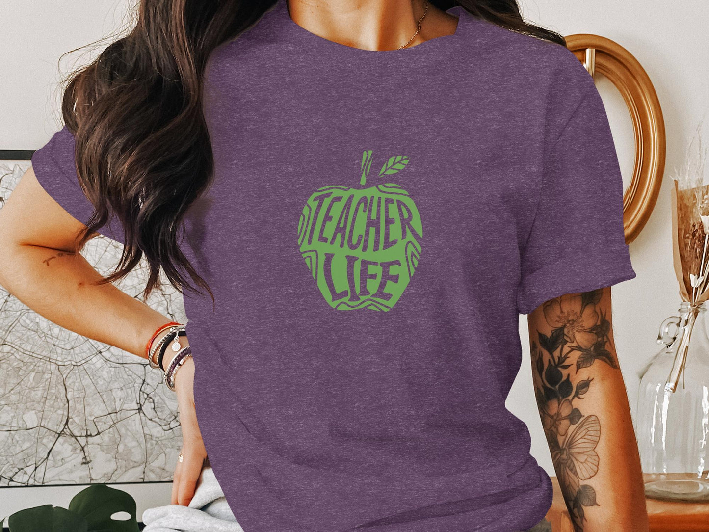 Embrace Your Passion with Teacher Life Graphic T-Shirt - Trendy AF