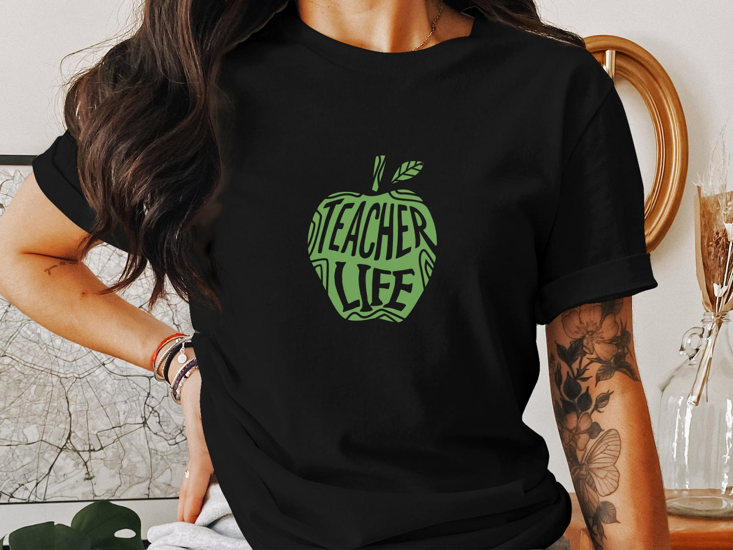 Embrace Your Passion with Teacher Life Graphic T-Shirt - Trendy AF