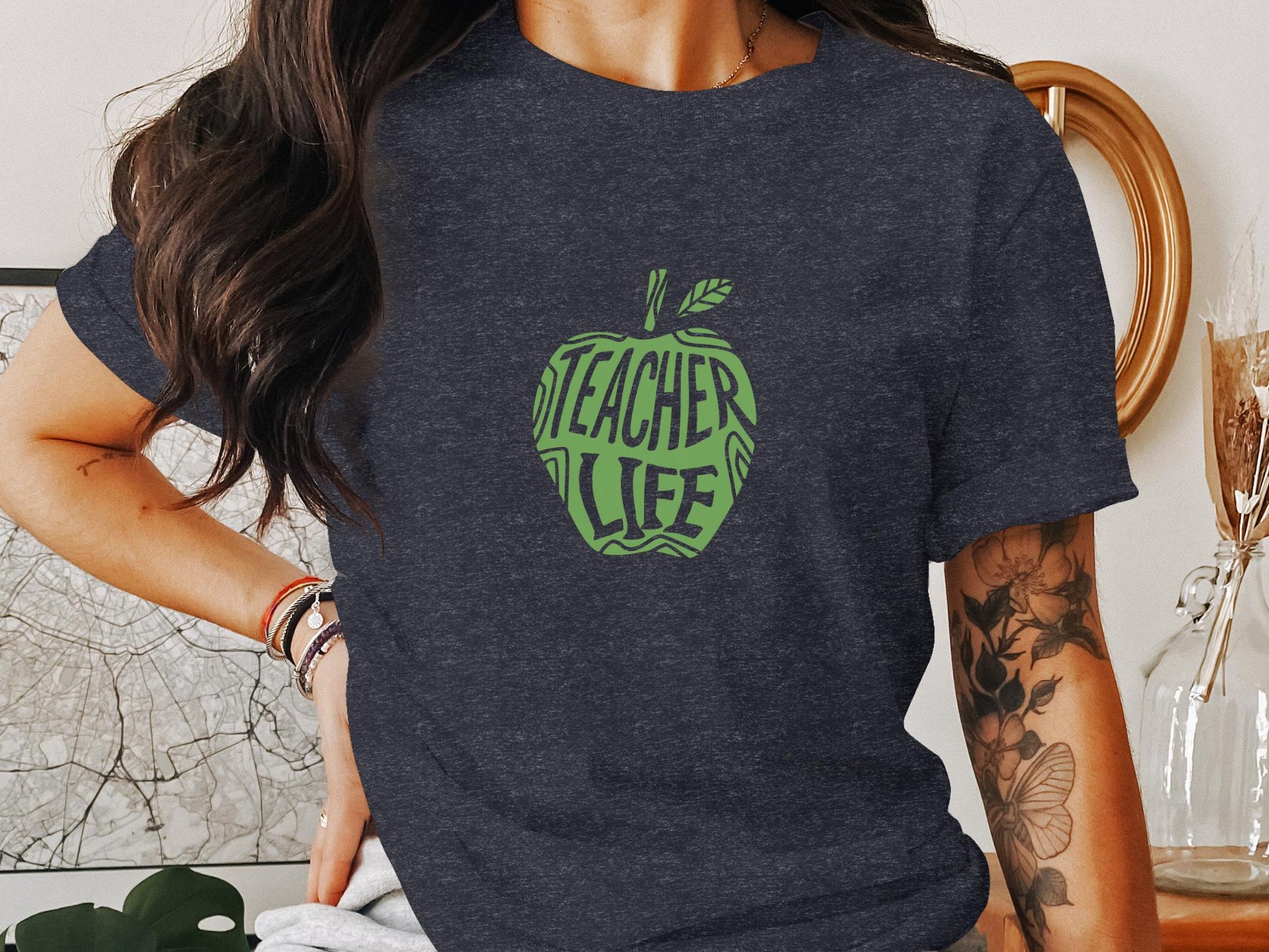 Embrace Your Passion with Teacher Life Graphic T-Shirt - Trendy AF