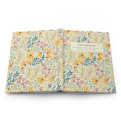 Flower Bouquet Daily Journal Hardcover Matte - Trendy AF