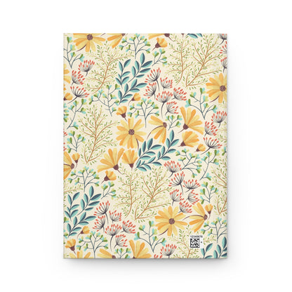 Flower Bouquet Daily Journal Hardcover Matte - Trendy AF