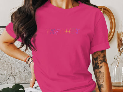 Fun and Creative Teacher T-Shirt Perfect for Educators - Trendy AF