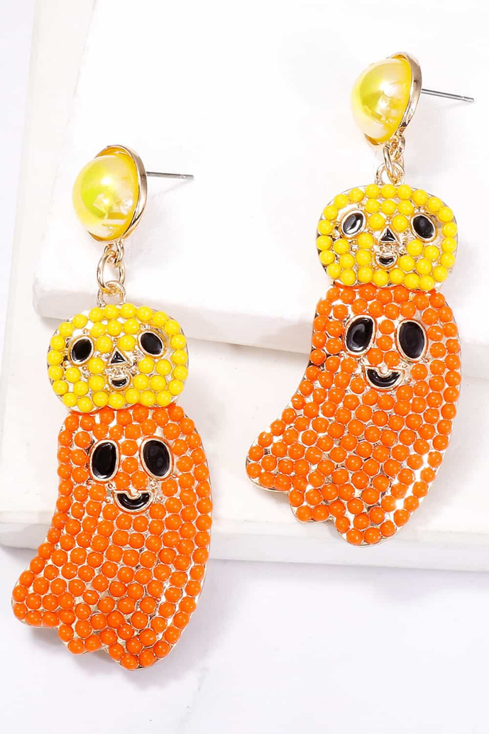 Halloween Ghost Shape Dangle Earrings - Trendy AF