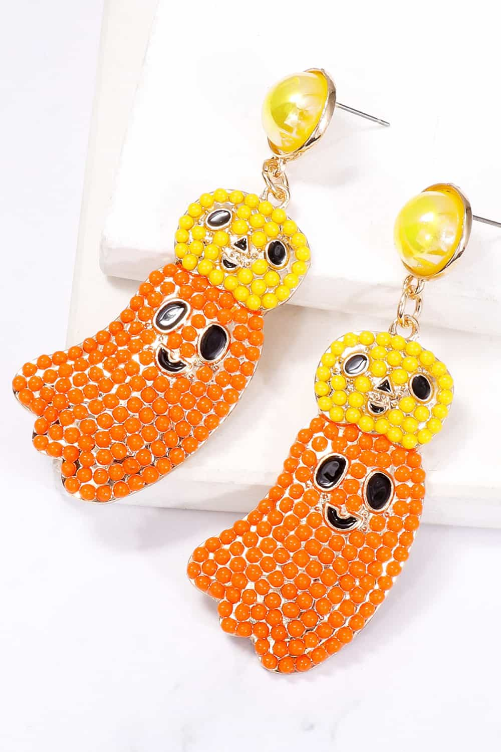 Halloween Ghost Shape Dangle Earrings - Trendy AF