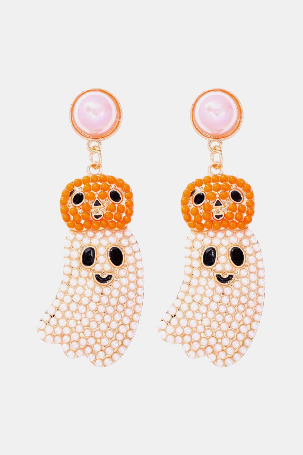 Halloween Ghost Shape Dangle Earrings - Trendy AF