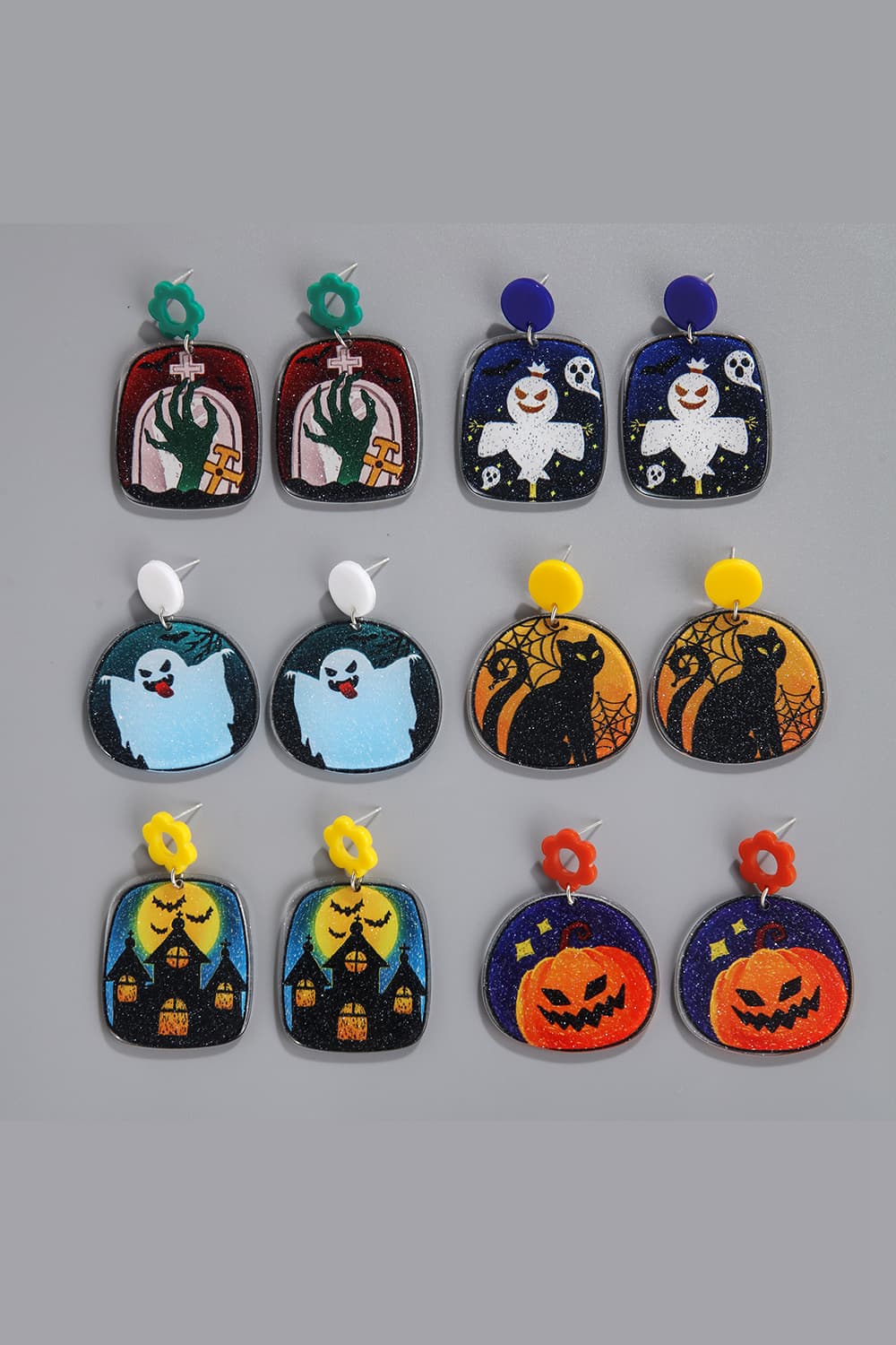 Halloween Theme Earrings - Trendy AF