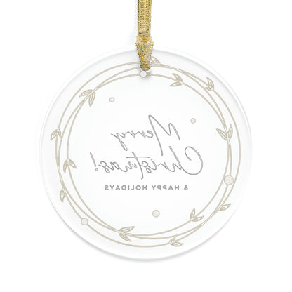 Happy Holidays Acrylic Ornament - Trendy AF